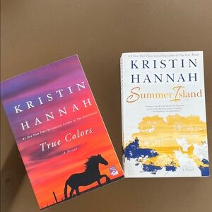 Kristin Hannah Book Set - True Colors and Summer Island